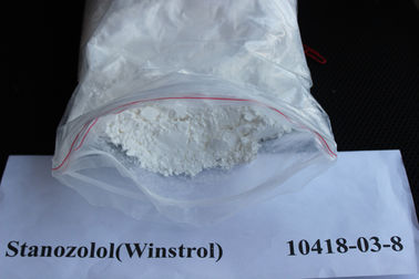 中国 合法の口頭未加工ステロイドはボディービルをやる CAS 10418-03-8 のための Winstrol/Stanozolol を粉にします サプライヤー