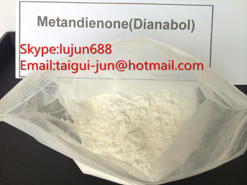 中国 口頭安全 Dianabol の同化ステロイドホルモンのホルモンのボディー ビル Metandienone CAS 72-63-9/肯定的な IR/紫外線 DBOL サプライヤー