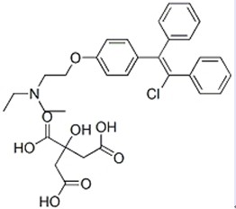 Clomphidの反エストロゲンのステロイドの未加工粉のClomiphineのクエン酸塩