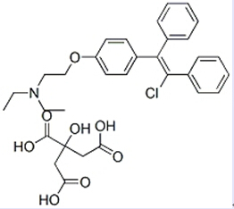 Clomphid の反エストロゲンのステロイドの未加工粉の Clomiphine のクエン酸塩